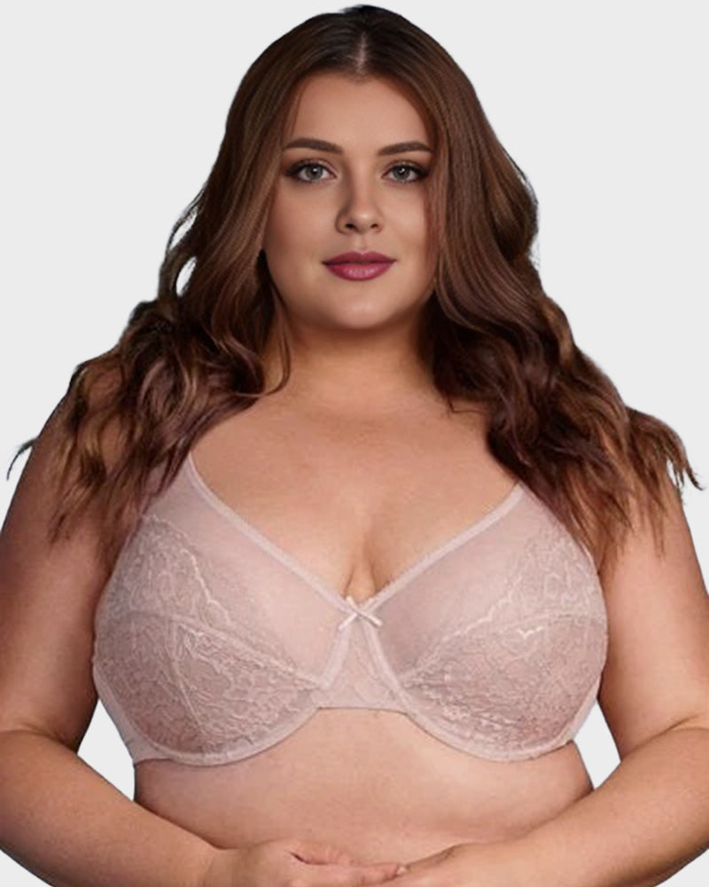 Full Coverage Lace Minimizer Bra