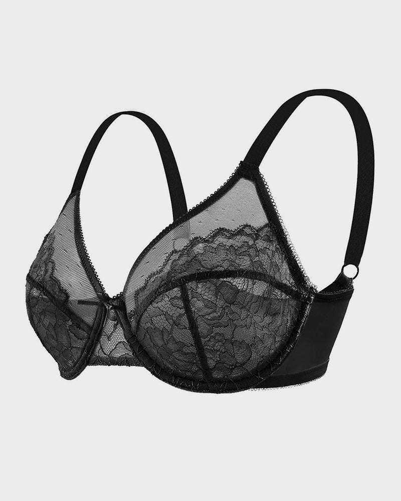 Full Coverage Lace Minimizer Bra