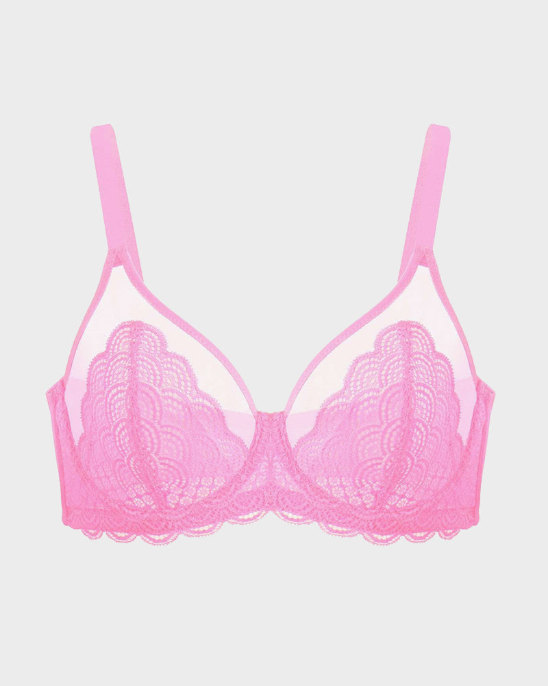 Full Coverage Lace Minimizer Bra