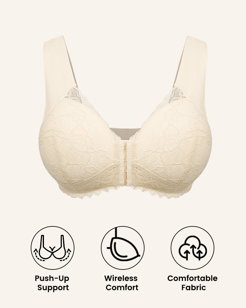 Front Closure '5D' Shaping  Wireless Bra