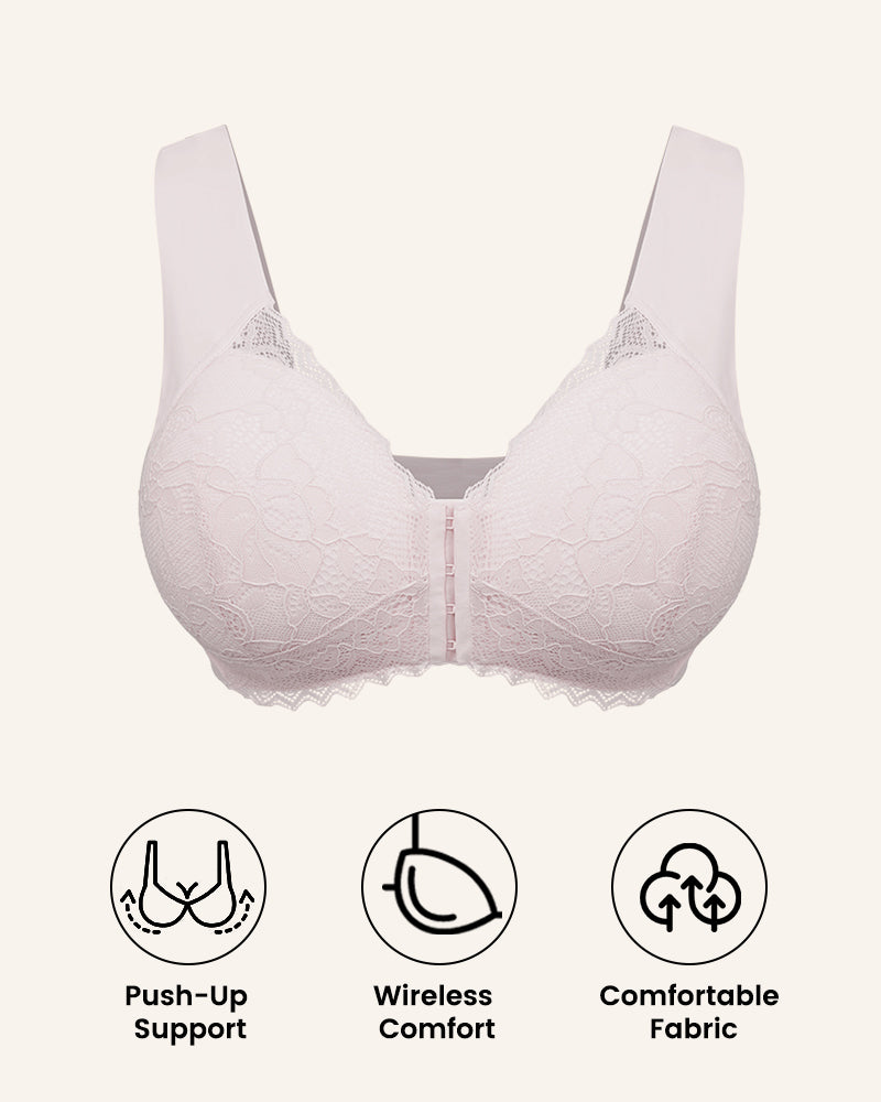 Front Closure '5D' Shaping  Wireless Bra