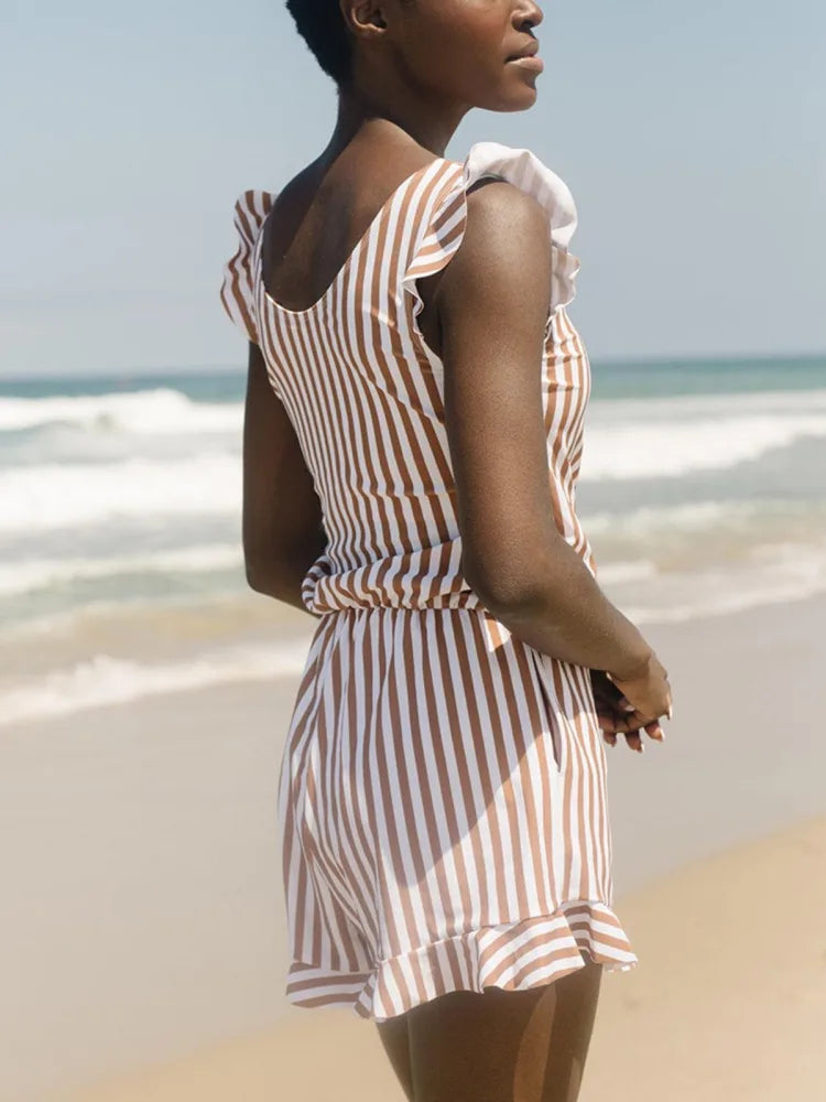 Cheeky Romper with Pockets
